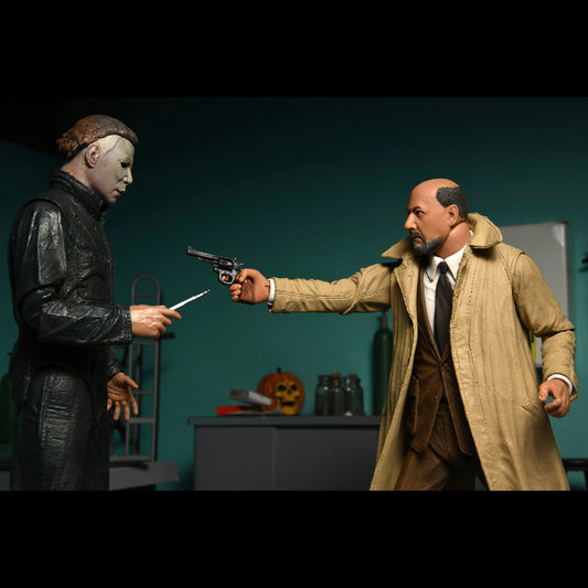 NECA: Halloween II - Ultimate Michael Myers and Dr. Loomis 2-Pack 7" Tall Action Figure