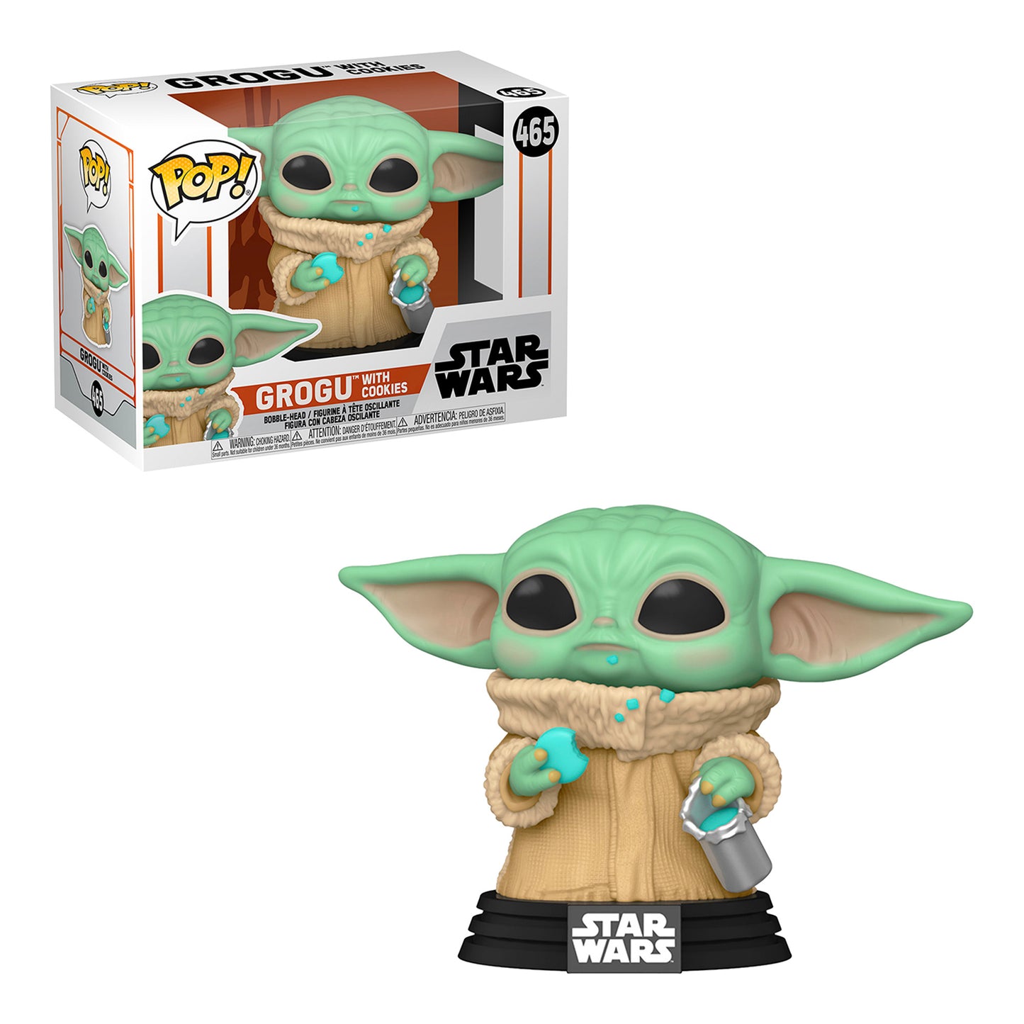 Funko Pop! Star Wars: Grogu with Cookies #465