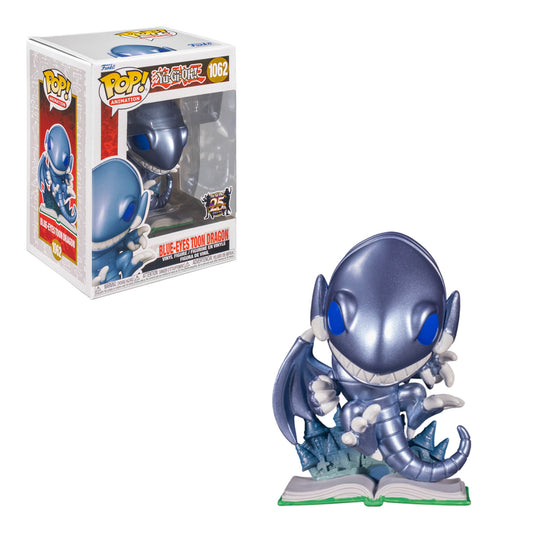 Funko Pop! Animation: Yu-Gi-Oh - Blue-Eyes Toon Dragon Metallic #1062