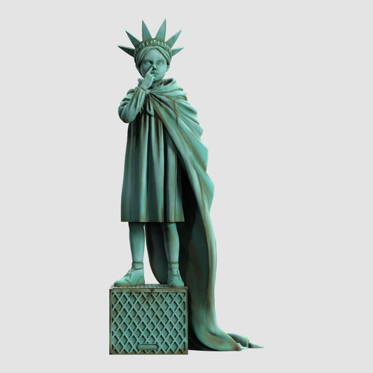 Mighty Jaxx: Brandalised - Liberty Girl (Freedom Edition) Polystone Limited Edition