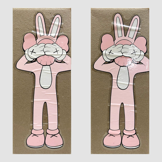 KAWS - Accomplice Pink & Black Set of 2, 2002