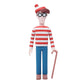 MEDICOM TOY: VCD Where's Wally? Wally Red Ver. Figure