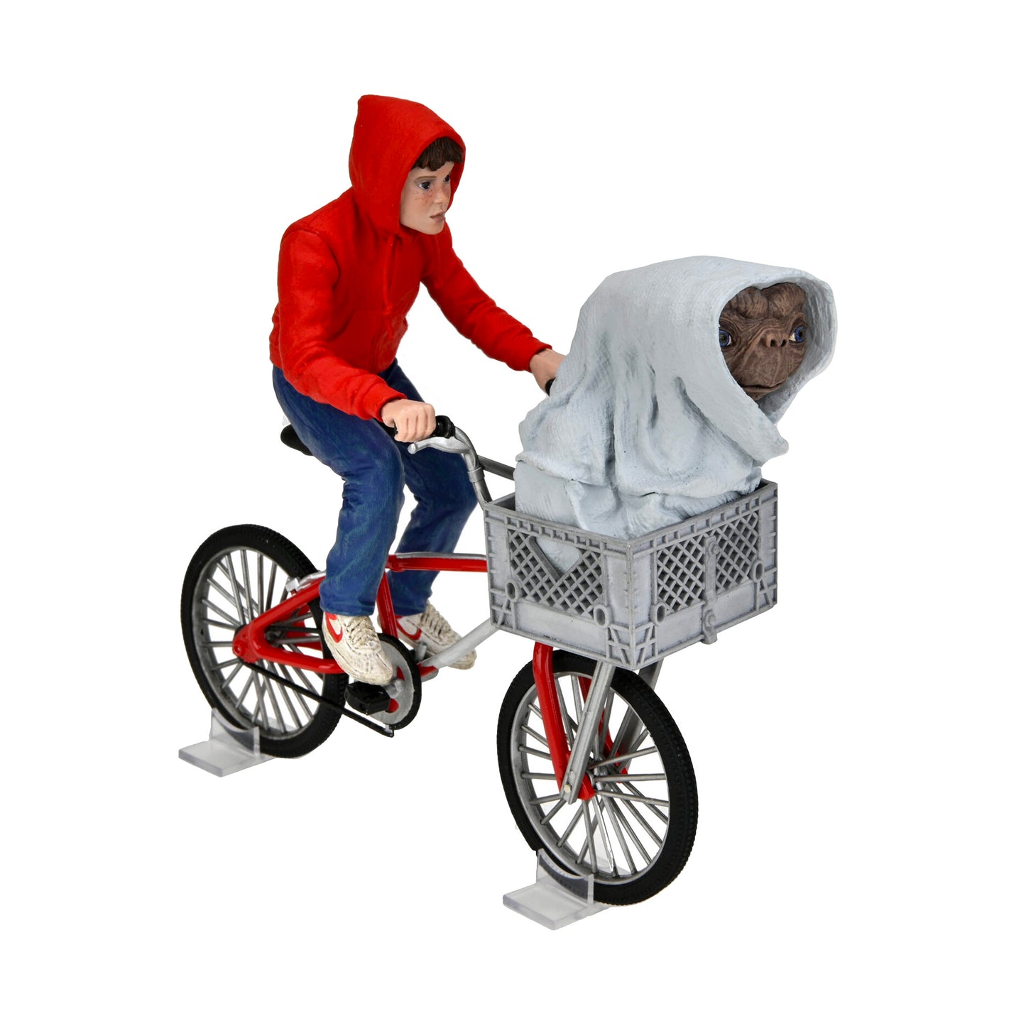 NECA: E.T. - Elliot & E.T. on Bicycle 7" Tall Action Figure