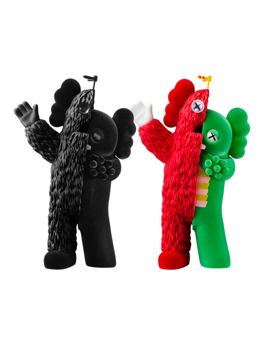 KAWS - Kachamukku Green/Red & Black Set of 2, 2022