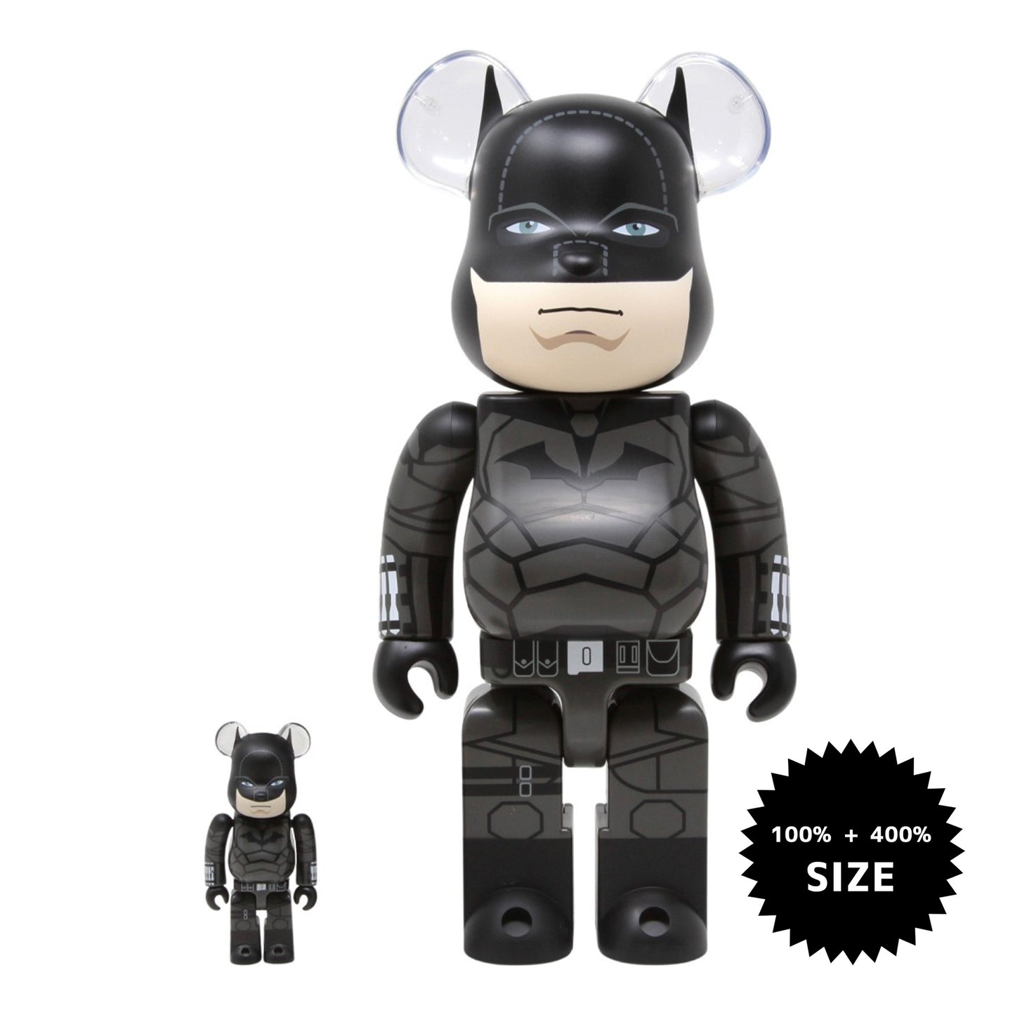 MEDICOM TOY: BE@RBRICK - The Batman 100% & 400%