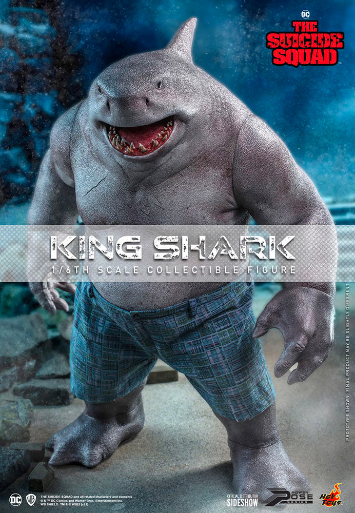 Hot Toys x Sideshow Collectibles: DC - The Suicide Squad - King Shark Sixth Scale Figure