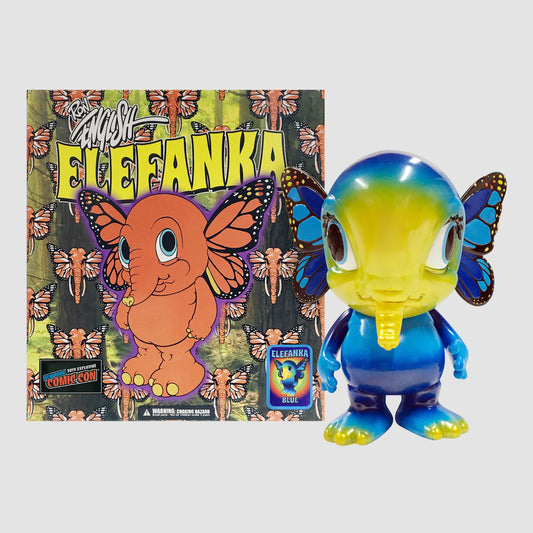 Ron English x Pop Life: Popaganda - Elefanka 8" Blue NYCC 2019 Exclusive