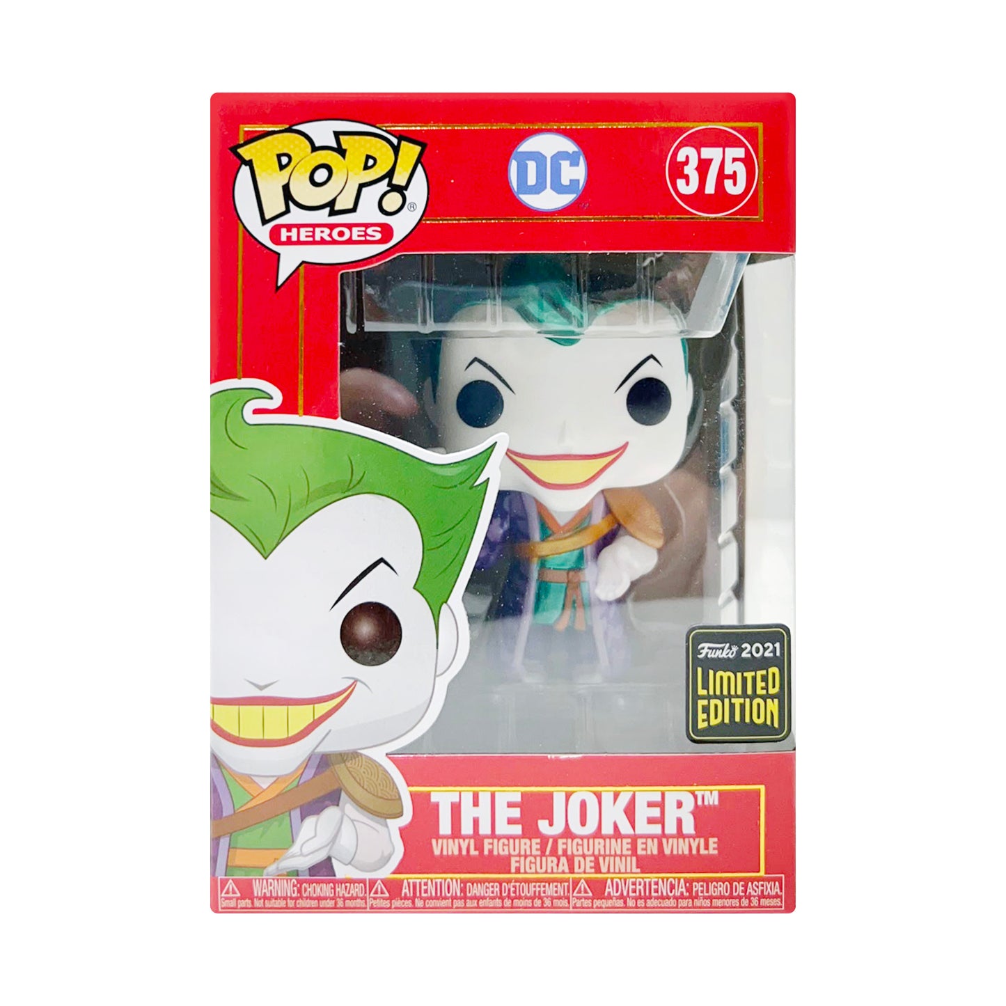 Funko Pop Asia! Heroes: DC - The Joker Metallic #375