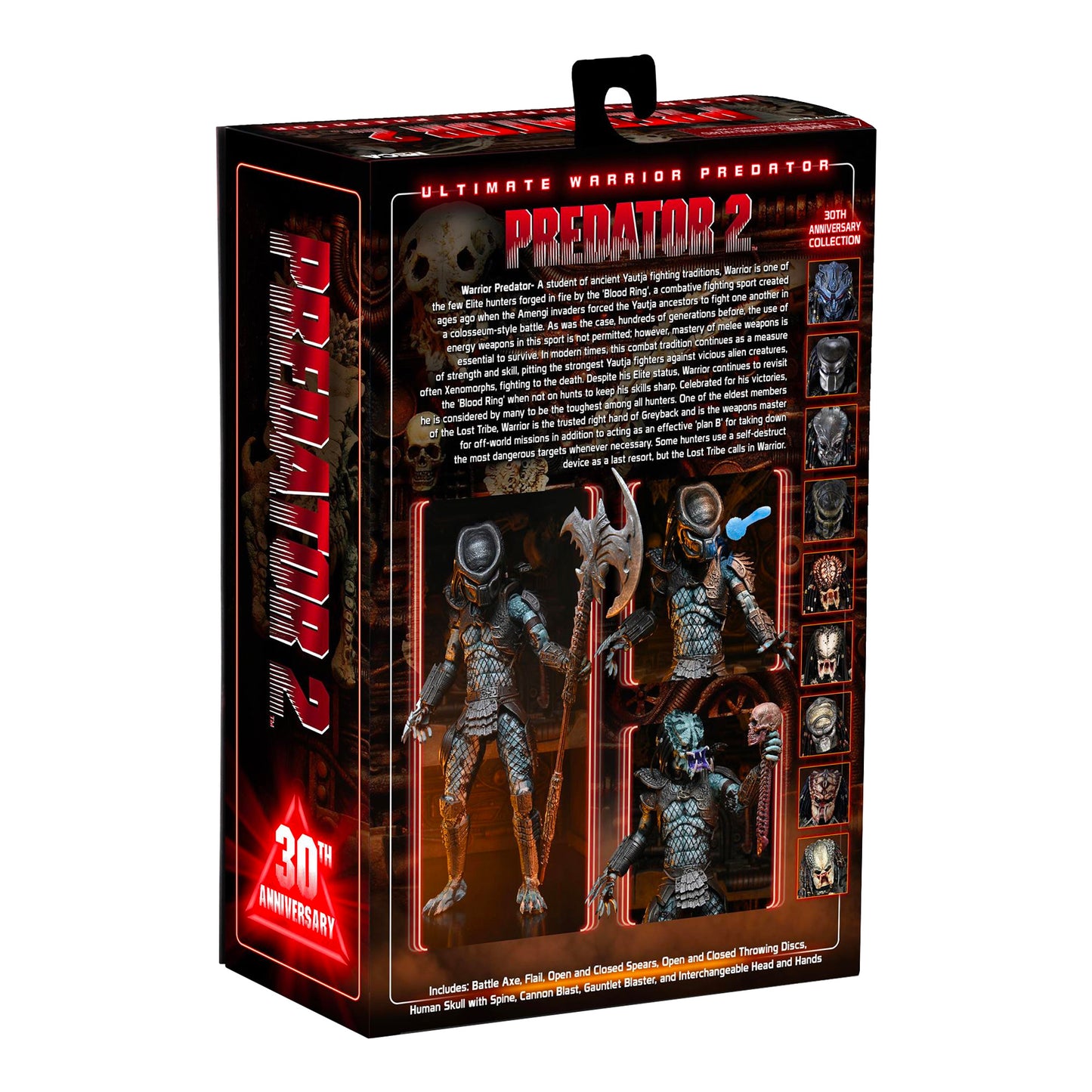 NECA: Predator 2: The Ultimate Warrior Predator 30th Anniversary 7" Tall Action Figure