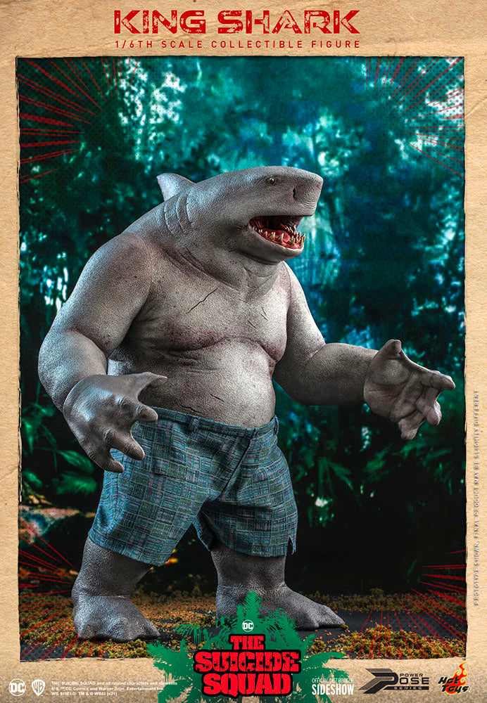 Hot Toys x Sideshow Collectibles: DC - The Suicide Squad - King Shark Sixth Scale Figure