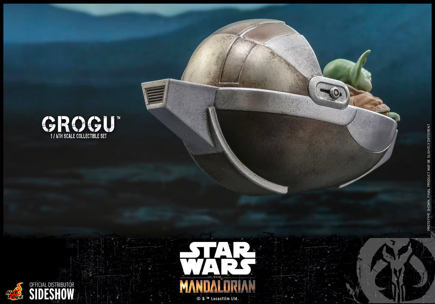 Hot Toys x Sideshow Collectibles: Star Wars - Grogu Sixth Scale Figure Set