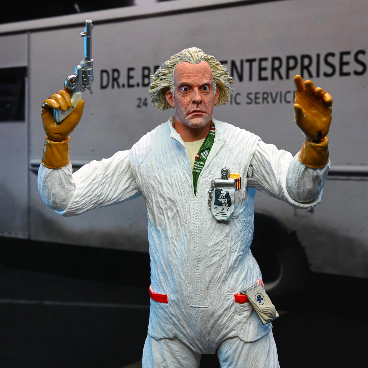 NECA: Back to the Future - Ultimate Doc Brown 1985 7" Tall Action Figure