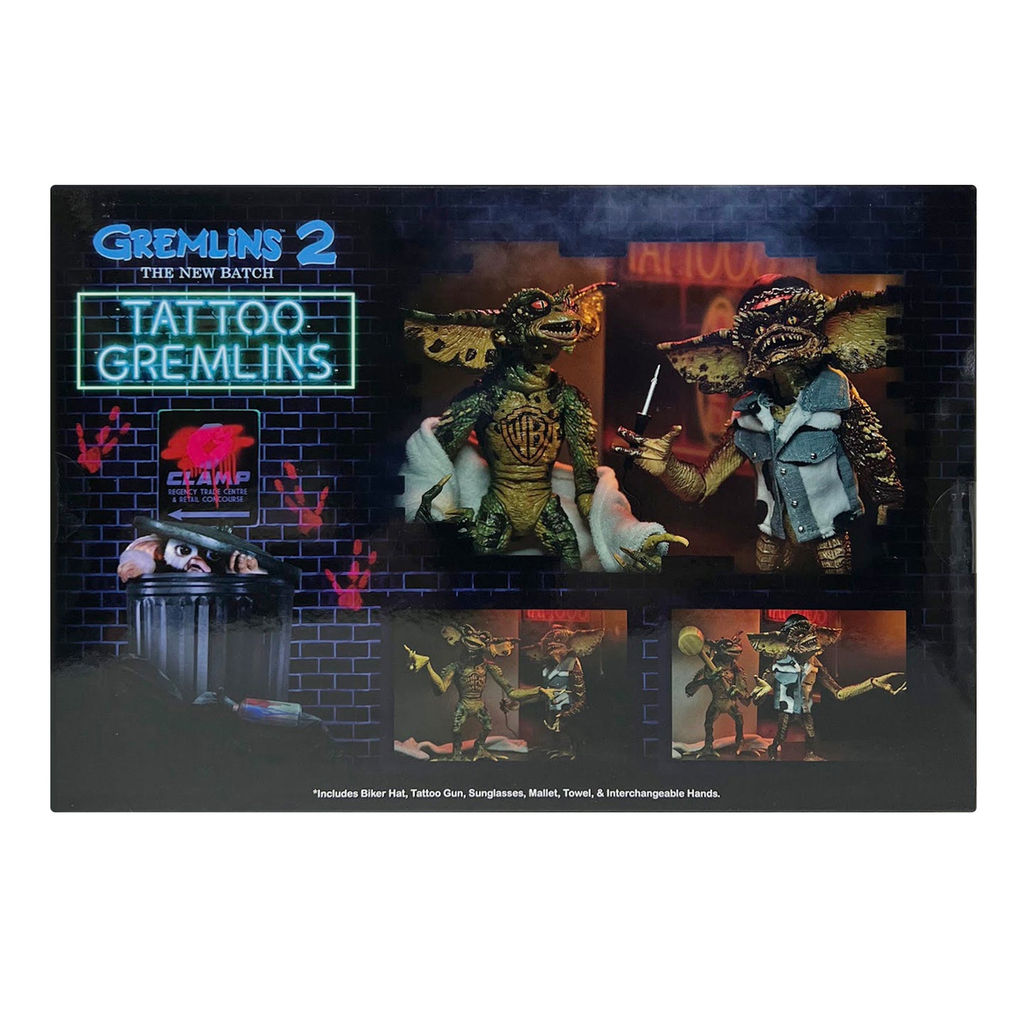 NECA: Gremlins 2 - Tattoo Gremlins 2 Pack 7" Tall Action Figure