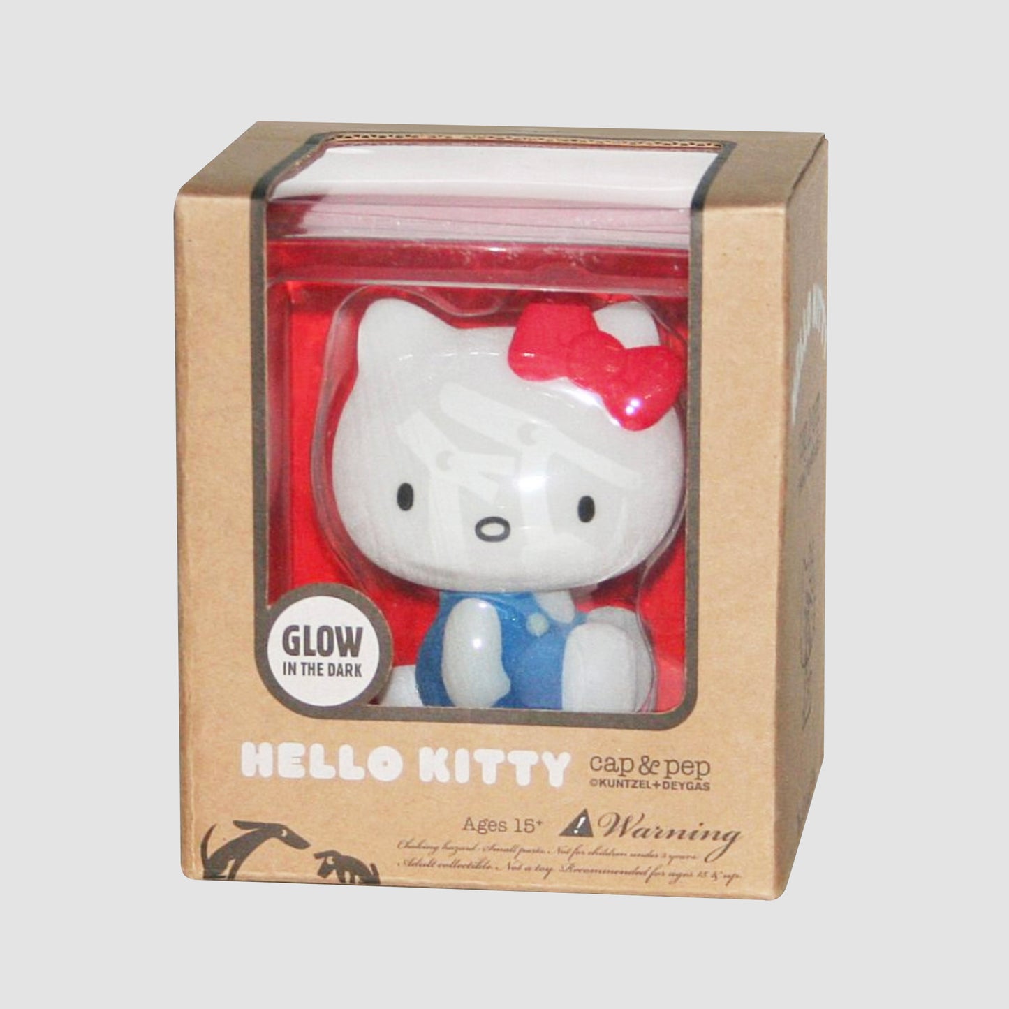 MEDICOM TOY x Sanrio x Cap & Pep - Hello Kitty Glow in the Dark Figure