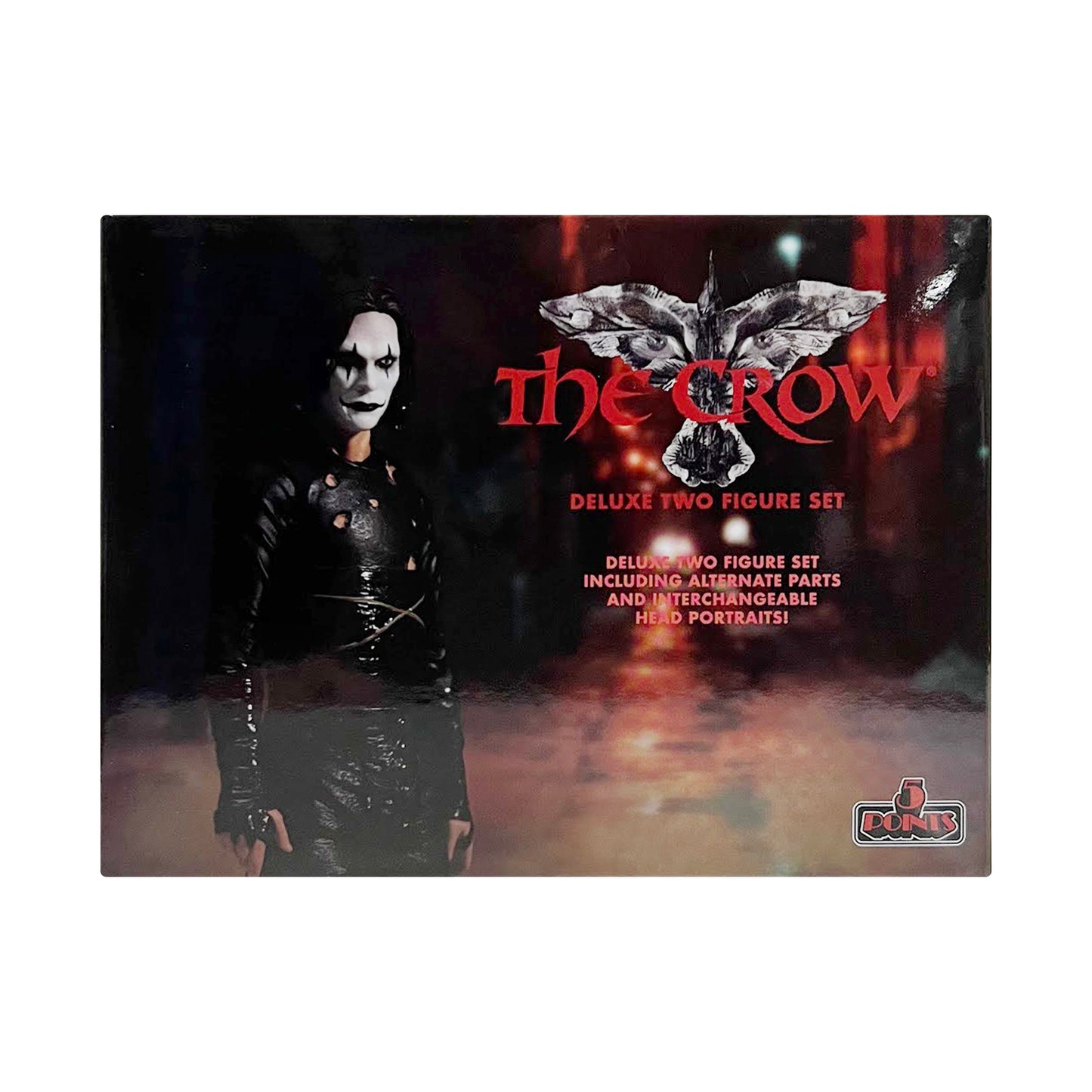 MEZCO TOYZ: 5 Points - The Crow Deluxe Figure Set