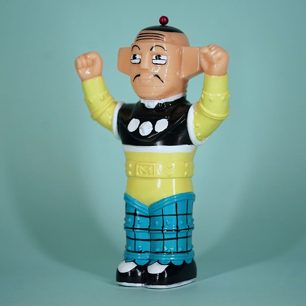 Awesome Toy: OLD MASTER Q BARON Finger Puppet Sofubi Figure