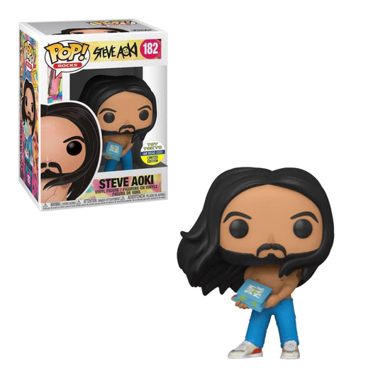 Funko Pop! Rocks: Steve Aoki #182 SDCC 2020 Toy Tokyo Exclusive