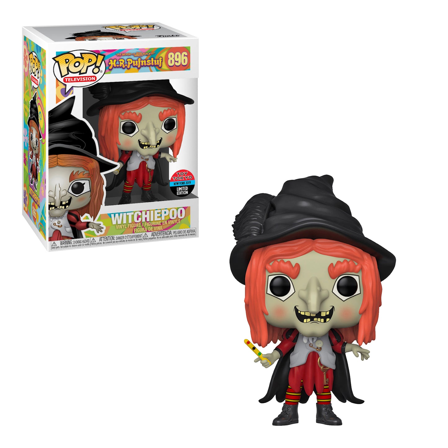 Funko Pop! Television: H.R. Pufnstuf - Witchiepoo #896 NYCC 2019 Toy Tokyo Exclusive