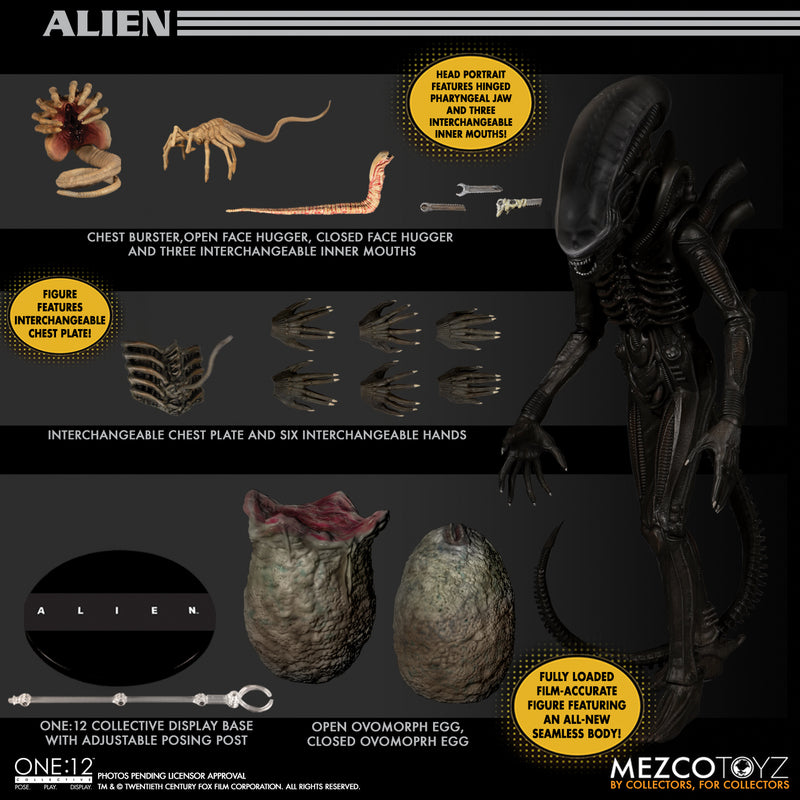 MEZCO TOYZ: One:12 Collective - Alien