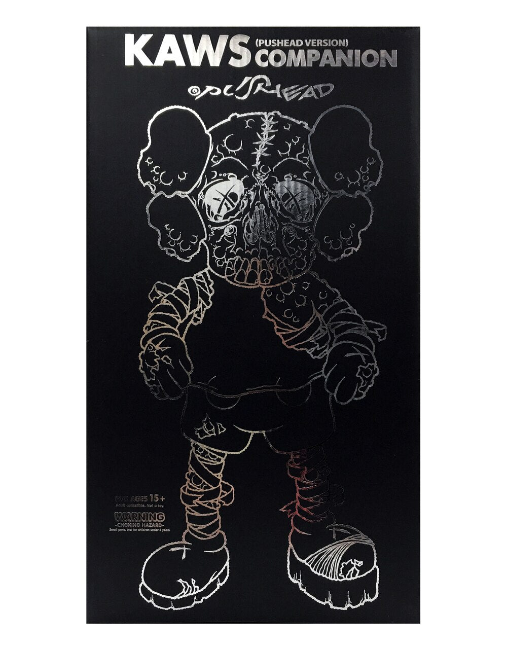 KAWS x Pushead: Companion (Pushead Version) Deadstock Set of 4