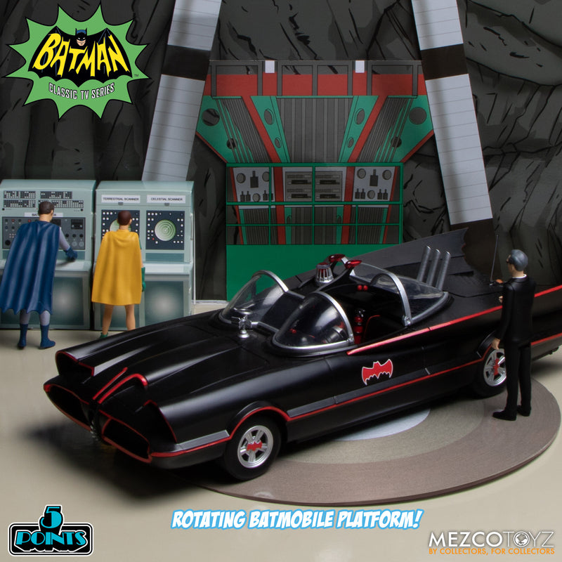 MEZCO TOYZ: 5 Points - Batman (1966): Deluxe Boxed Set