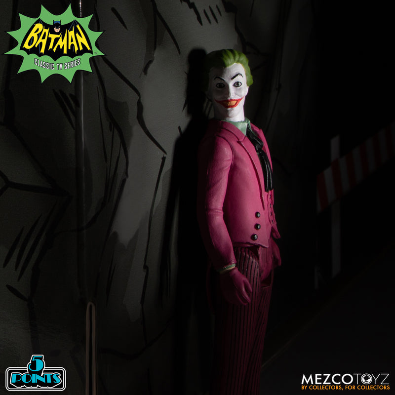 MEZCO TOYZ: 5 Points - Batman (1966): Deluxe Boxed Set