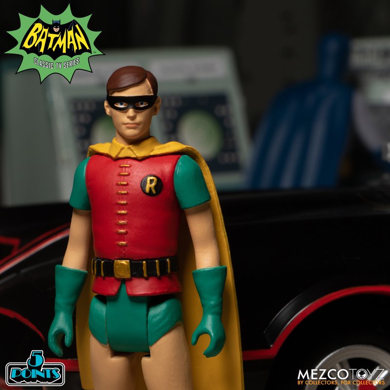 MEZCO TOYZ: 5 Points - Batman (1966): Deluxe Boxed Set