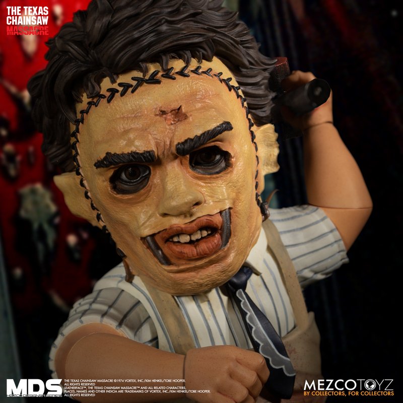 MEZCO TOYZ: MDS - The Texas Chainsaw Massacre (1974): Leatherface 6" Tall Figure