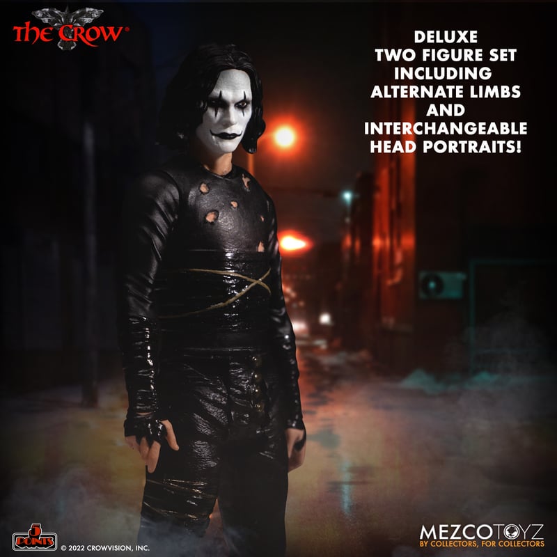 MEZCO TOYZ: 5 Points - The Crow Deluxe Figure Set