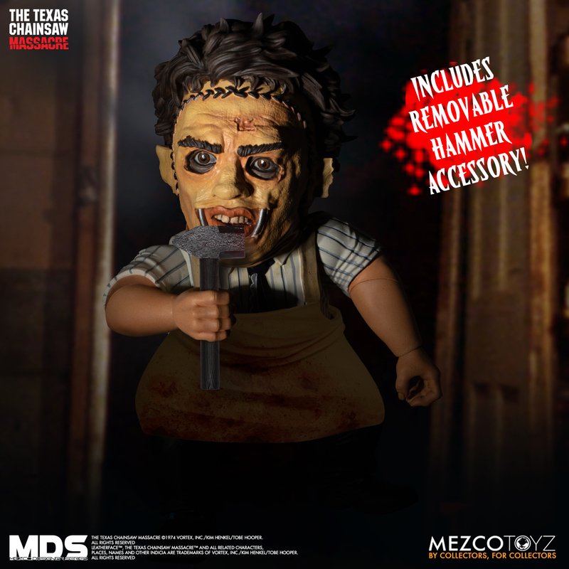 MEZCO TOYZ: MDS - The Texas Chainsaw Massacre (1974): Leatherface 6" Tall Figure