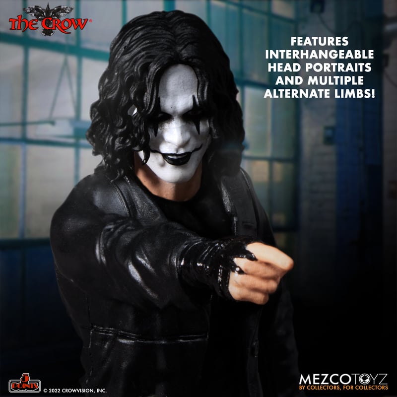 MEZCO TOYZ: 5 Points - The Crow Deluxe Figure Set