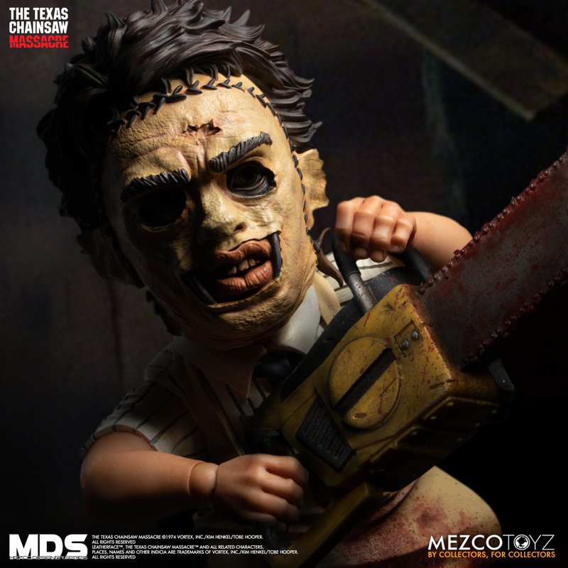 MEZCO TOYZ: MDS - The Texas Chainsaw Massacre (1974): Leatherface 6" Tall Figure