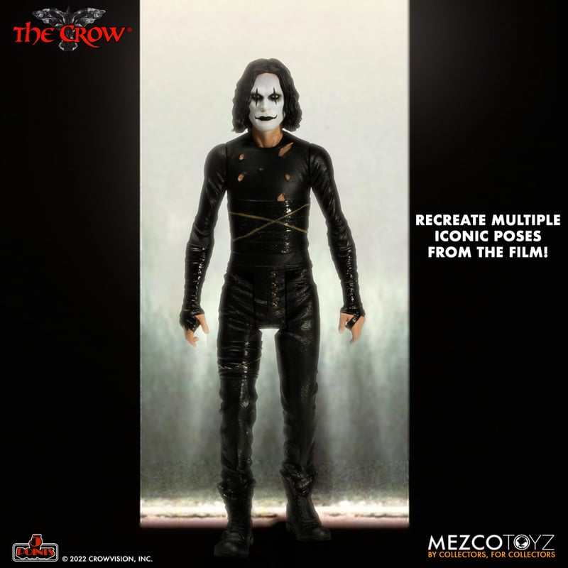 MEZCO TOYZ: 5 Points - The Crow Deluxe Figure Set