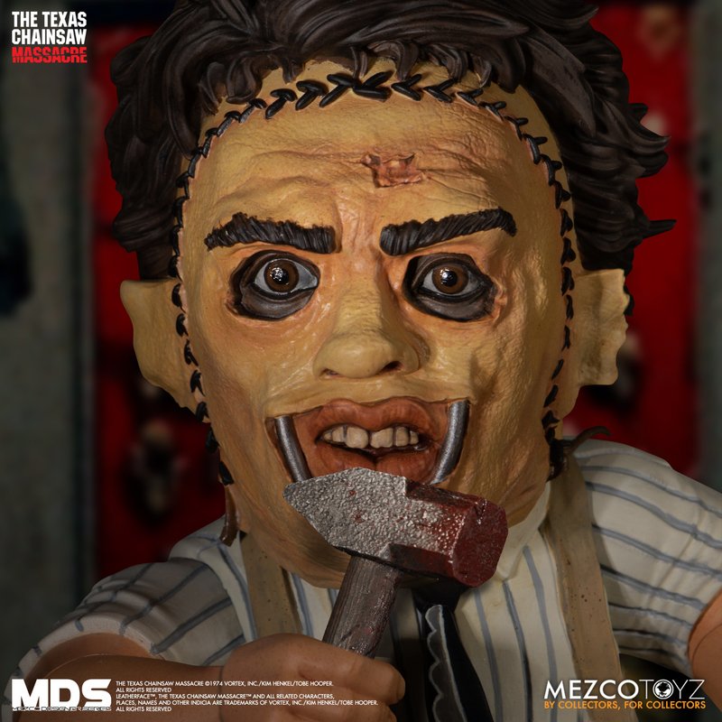 MEZCO TOYZ: MDS - The Texas Chainsaw Massacre (1974): Leatherface 6" Tall Figure