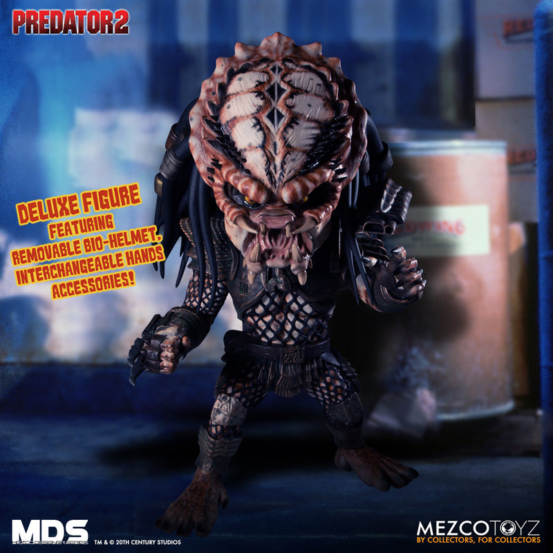 MEZCO TOYZ: Predator 2 - Deluxe City Hunter 7" Tall Figure