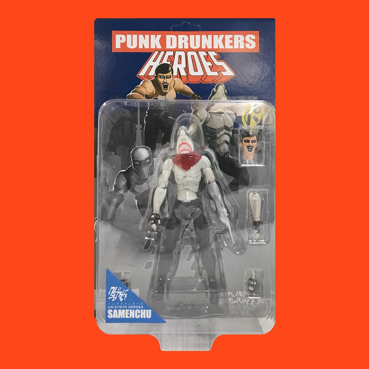 1000toys X Punk Drunkers UN: Synth Heroes Samenchu 6" Tall Action Figure