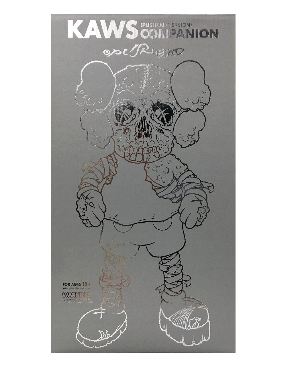 KAWS x Pushead: Companion (Pushead Version) Deadstock Set of 4