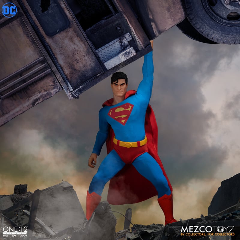 MEZCO TOYZ: One:12 Collective - Superman - Man of Steel Edition