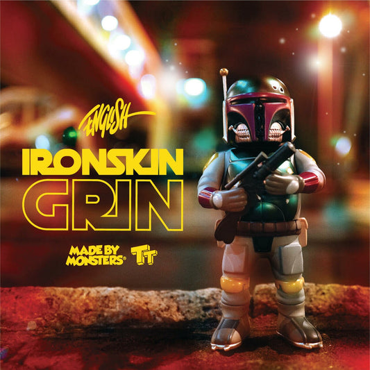 Ron English - Iron Skin Boba Fett Grin Vinyl Figure